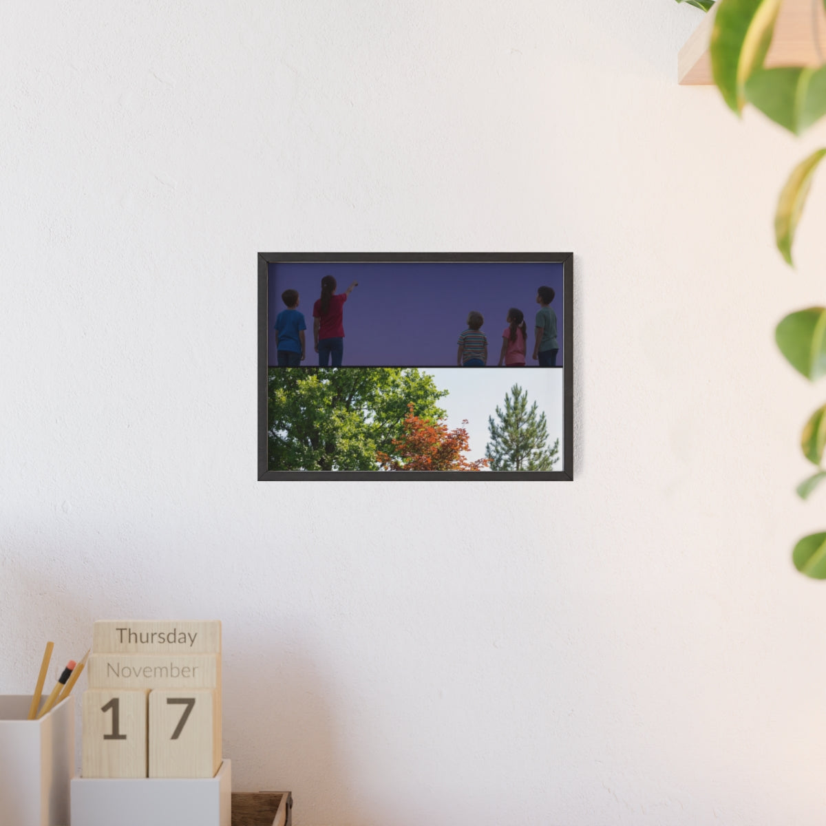 Posters with Wooden Frame - Woodland Explorer