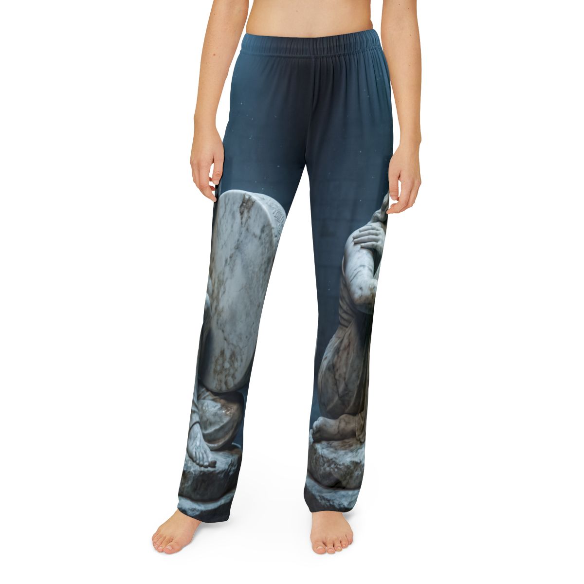 Pantalon de détente enfant statue classique en marbre
