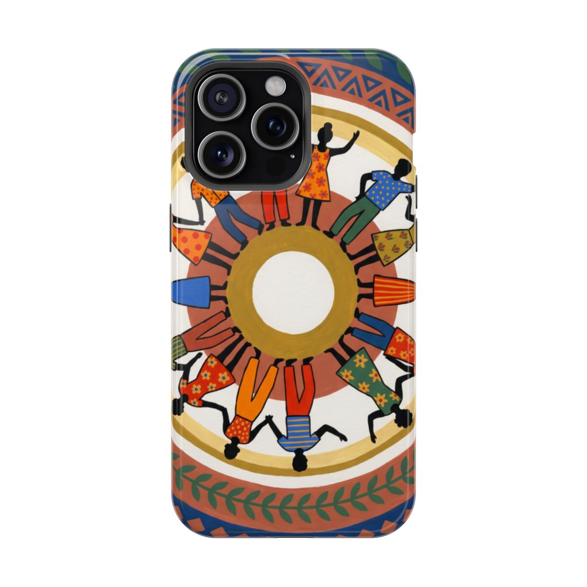 Impact-Resistant Case - Unity Mandala Folk Art | Echovira...