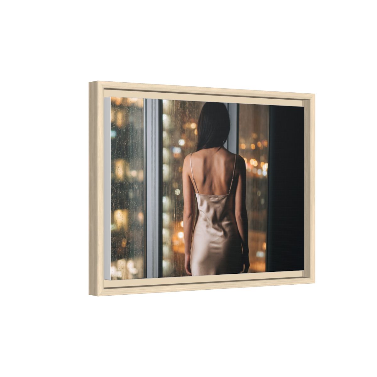 Framed Matte Canvas - Cinematic Nights