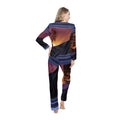 Women's Satin Pajamas Portal Art Sanctuary