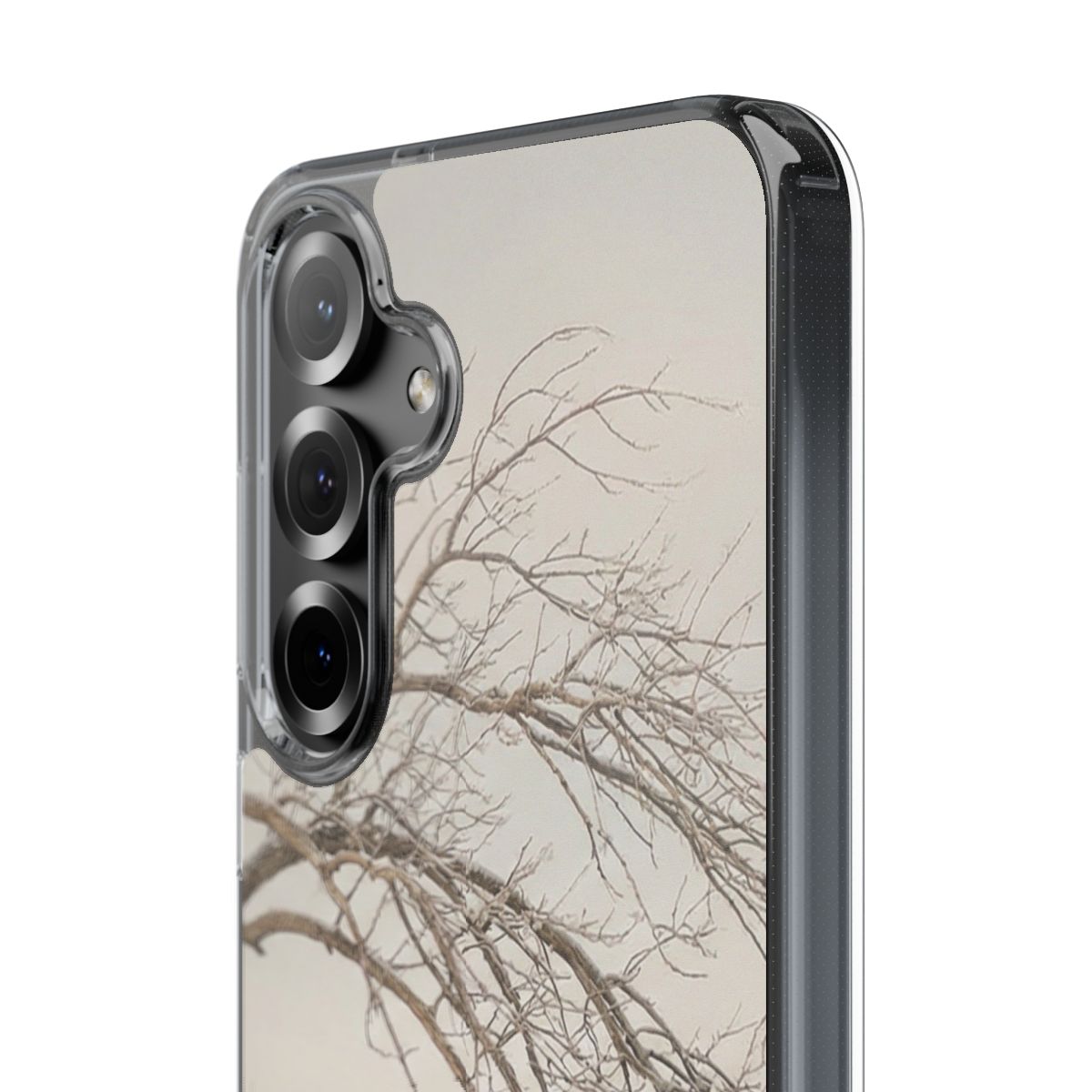 Clear Impact-Resistant Cases - Muted Winter Branches... |...