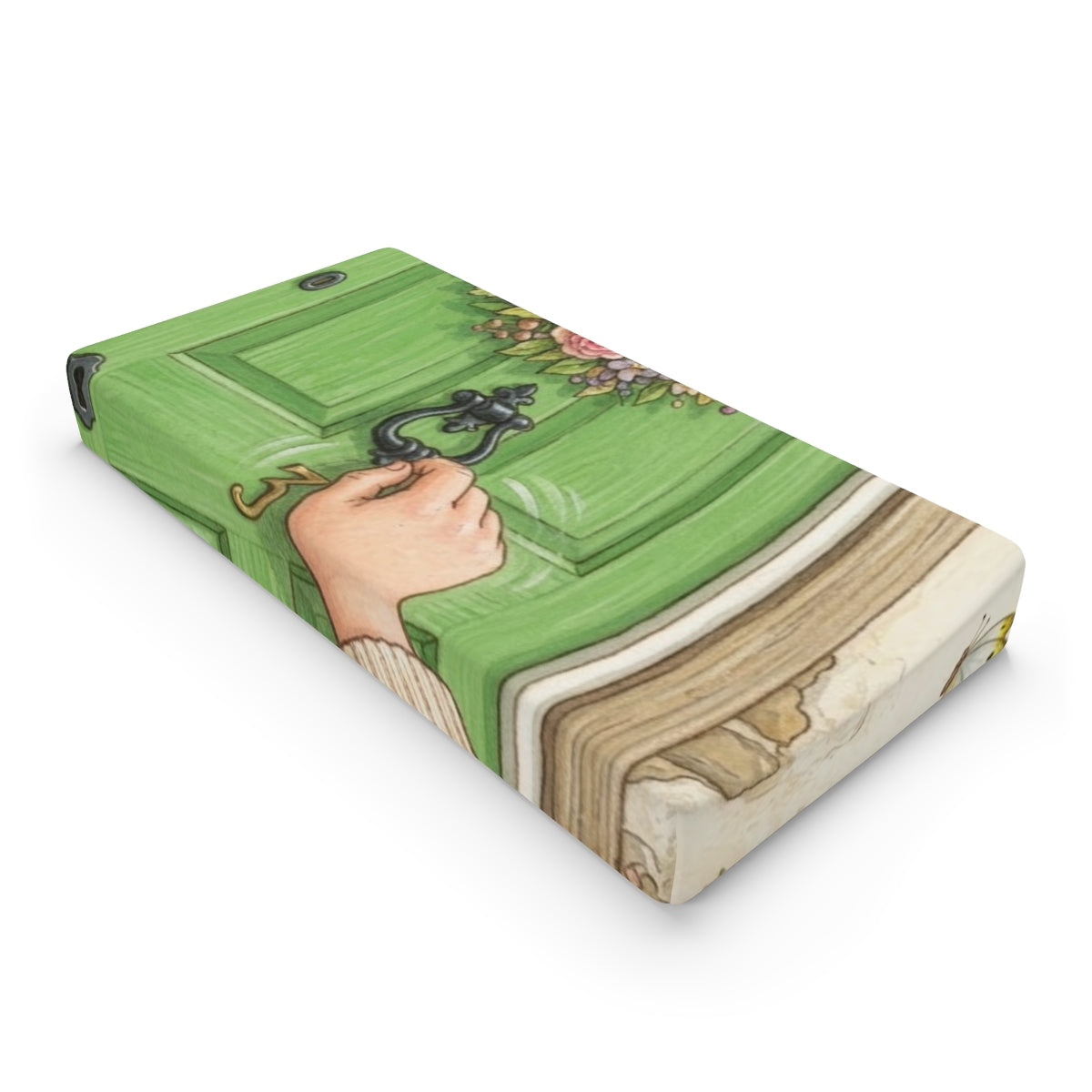 Baby Changing Pad Cover - Storybook Garden Door | Echovira...
