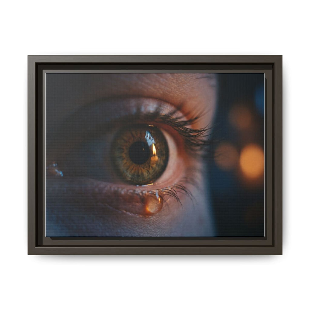 Framed Matte Canvas - Mystic Eye