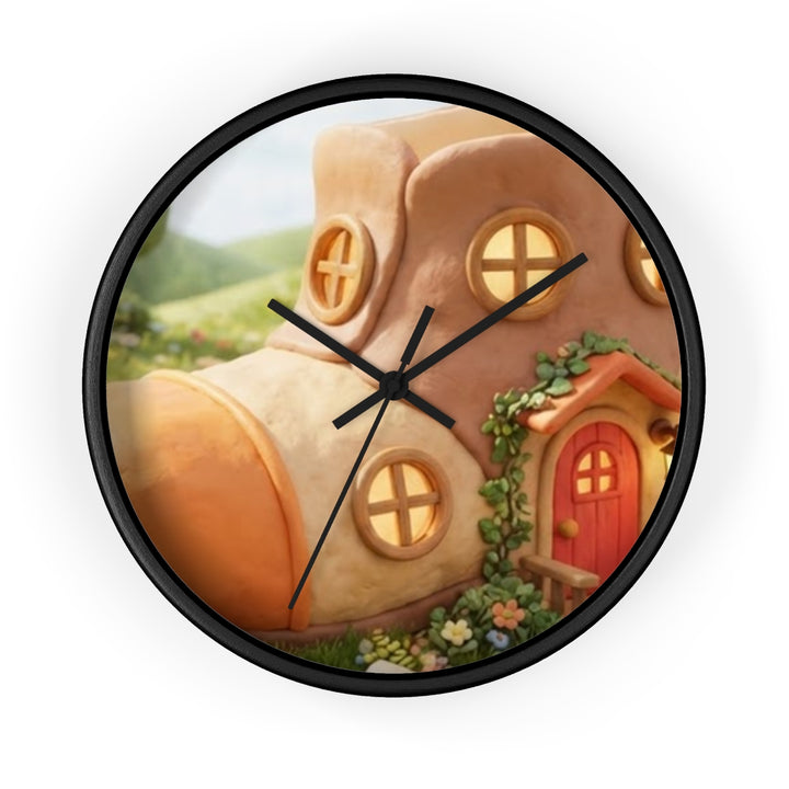 Wall Clock - Fairy Shoe Cottage
