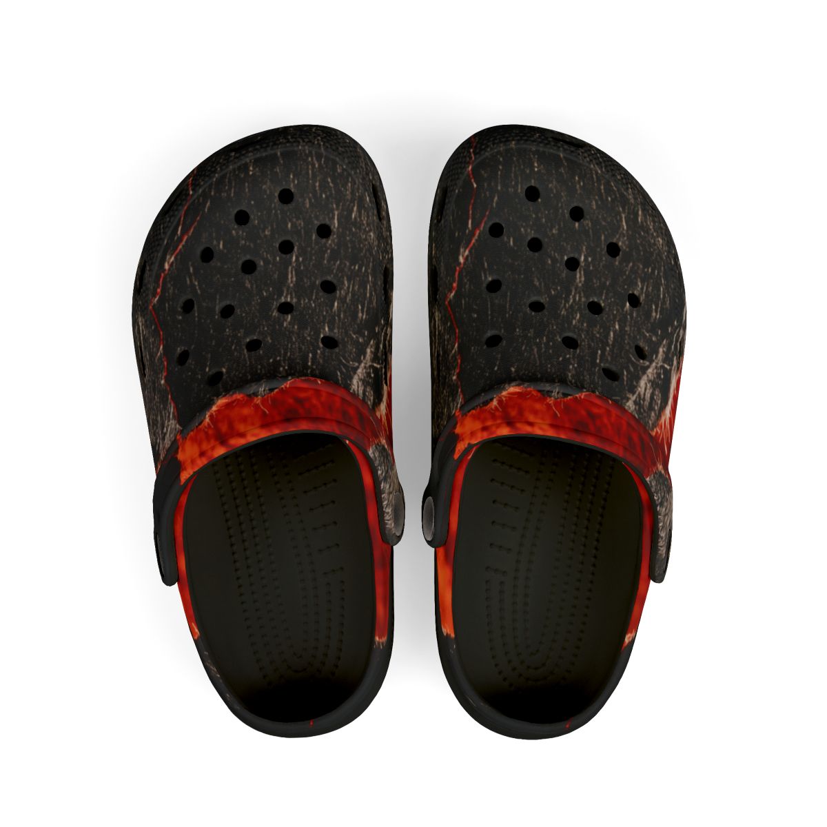 Kids' EVA Foam Clogs Crimson Fissure Noir