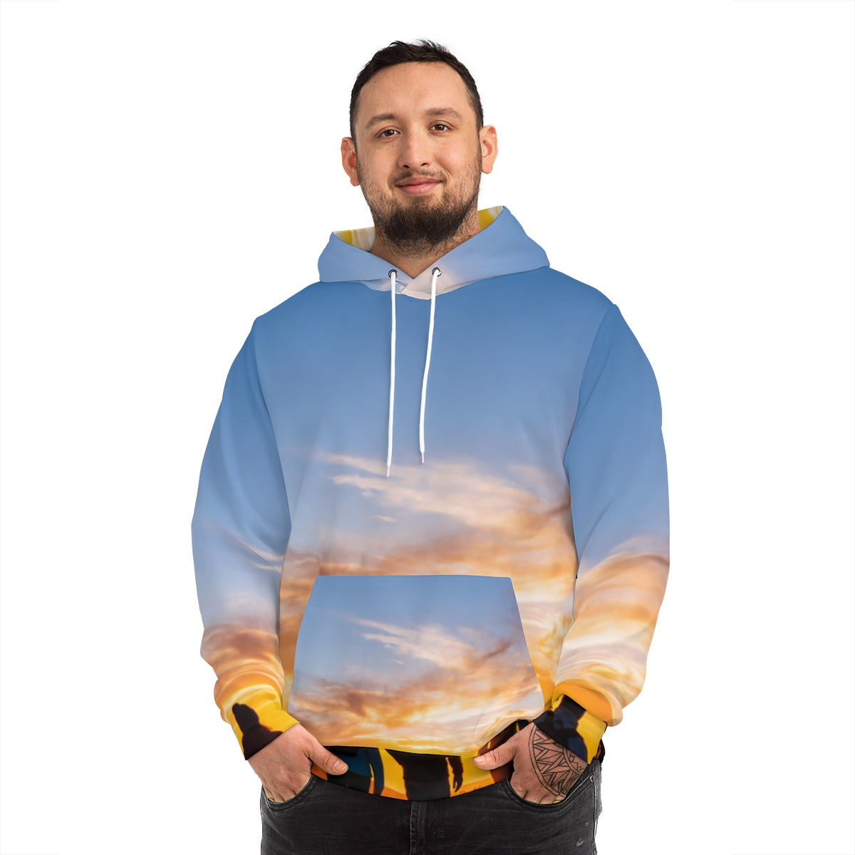 Fashion Hoodie - Epic Mountain Sunrise
