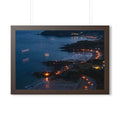 Framed Horizontal Poster - Coastal — Walnut (14×11, 16×12......