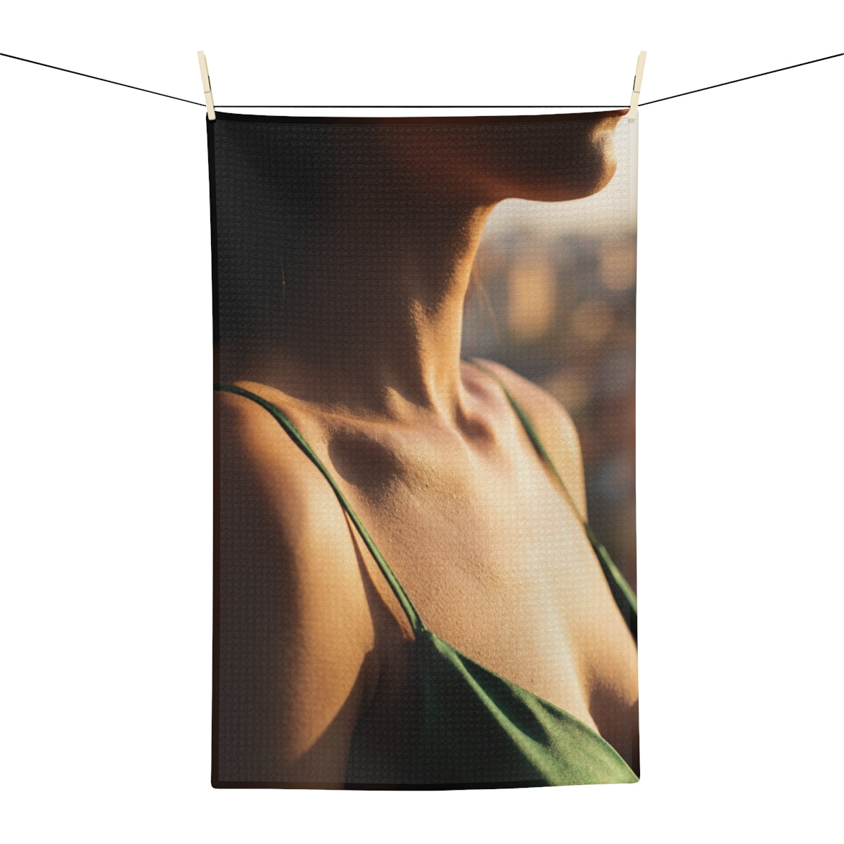 Microfiber Tea Towel - Sunlit Kitchen Detail