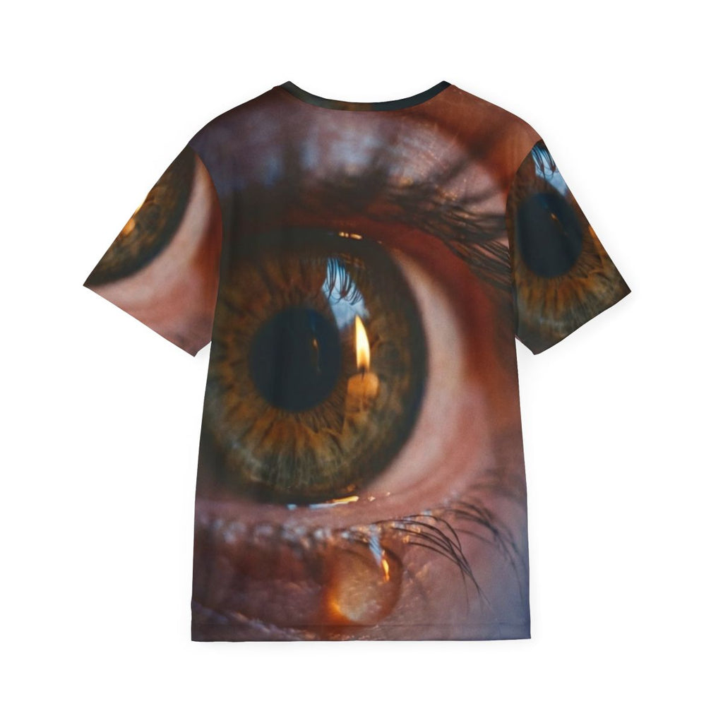 Men's Sports Jersey - Amber Iris Reflection Fine Art Print |...