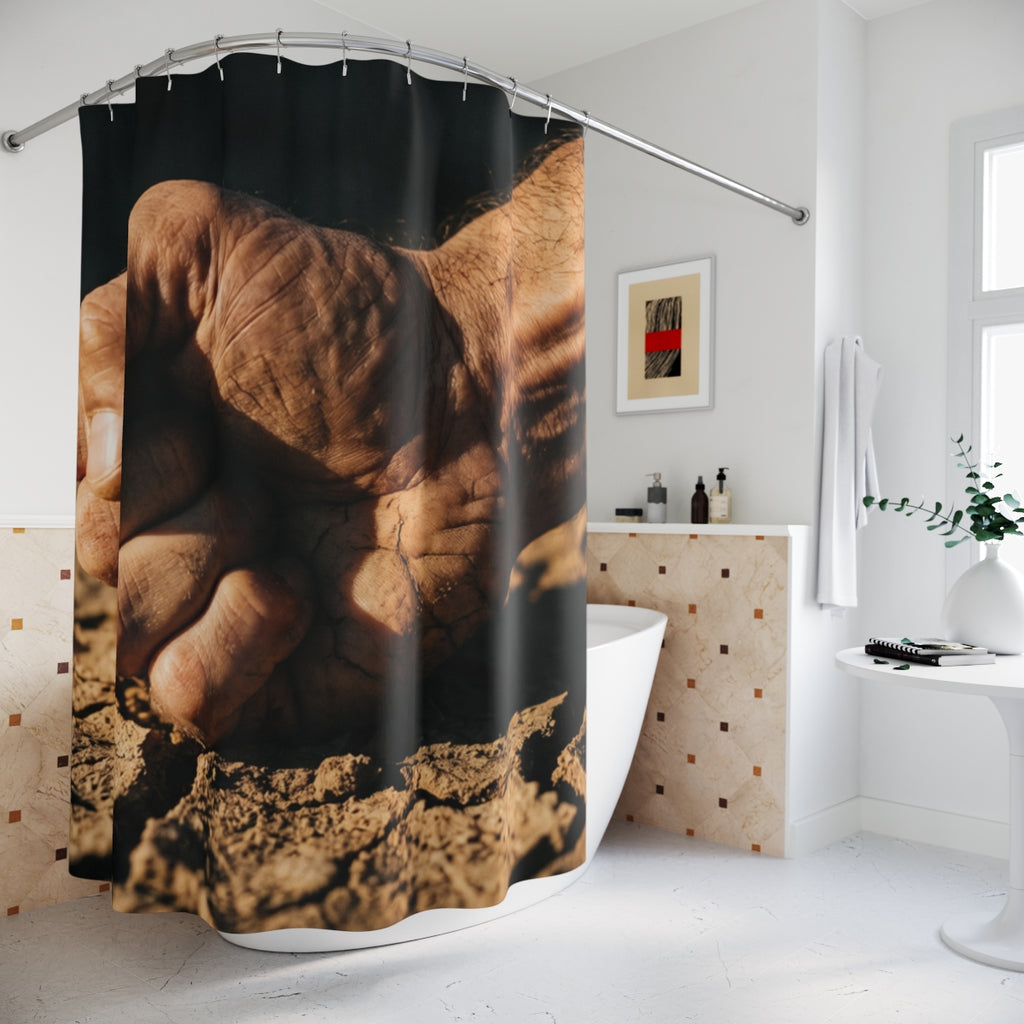Shower Curtains - Unbroken Earth Fine Art Print | Echovira...