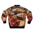 Men's Bomber Jacket - Amber Feast | Echovira Gallery