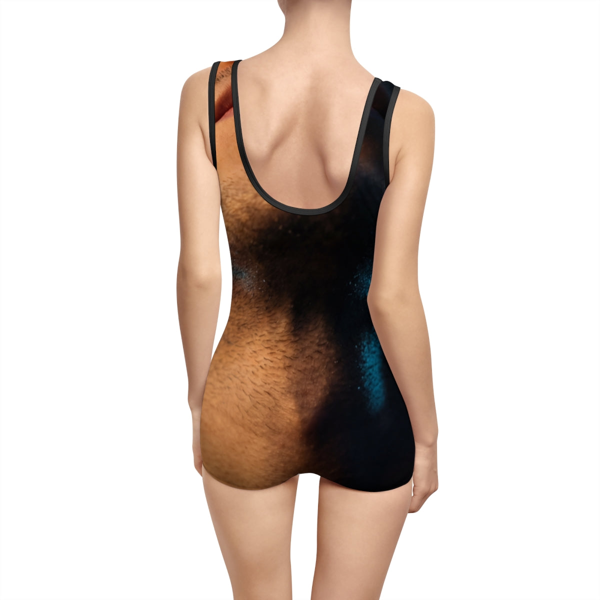 Women's Vintage Swimsuit - Neon Vibe