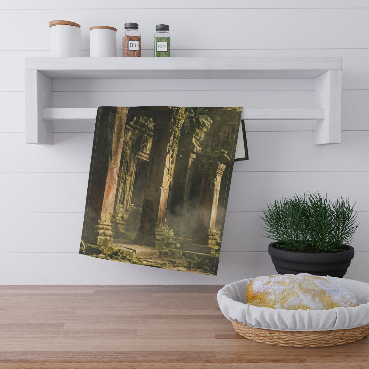 Tea Towels - Ancient Forest Sanctuary | Echovira Gallery