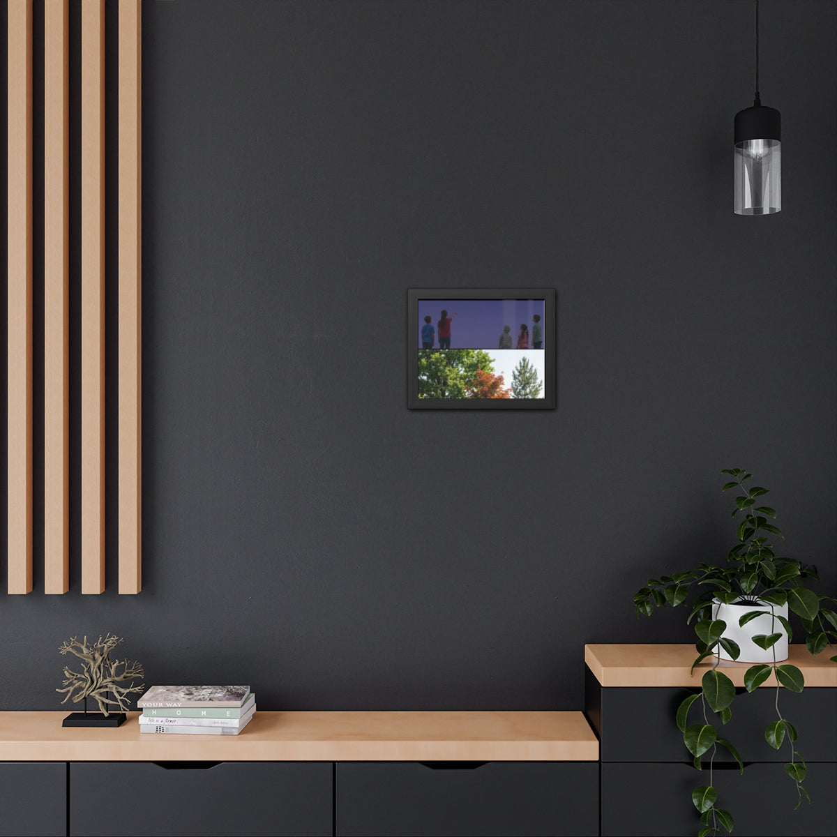 Framed Poster - Little Explorer — Landscape