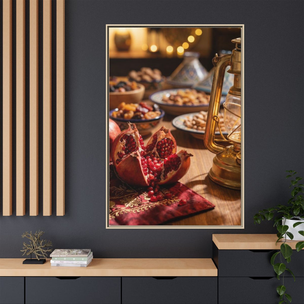 Matte Canvas Framed - Twilight Harvest (8×10, 9×12, 11×14......