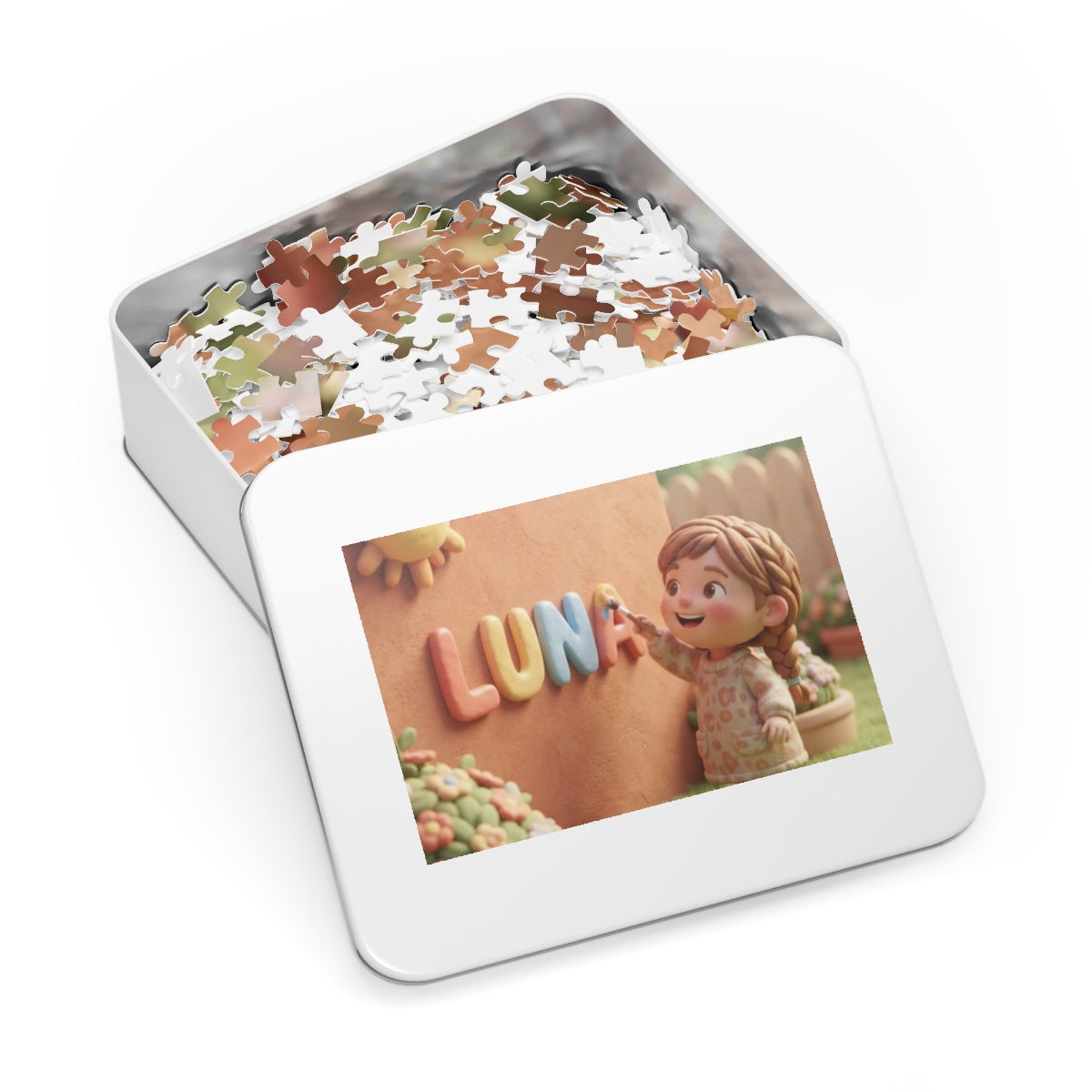 Jigsaw Puzzle with Tin - Luna Clay Sunshine (30, 110, 252......
