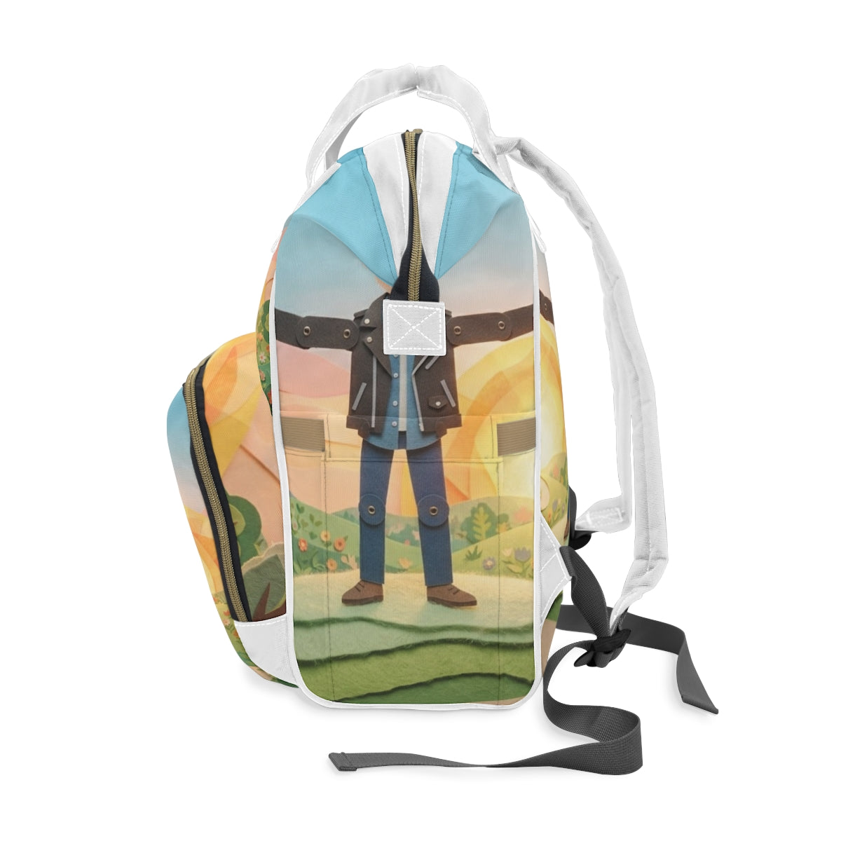 Diaper Backpack - Sunny Meadow Nursery | Echovira Gallery