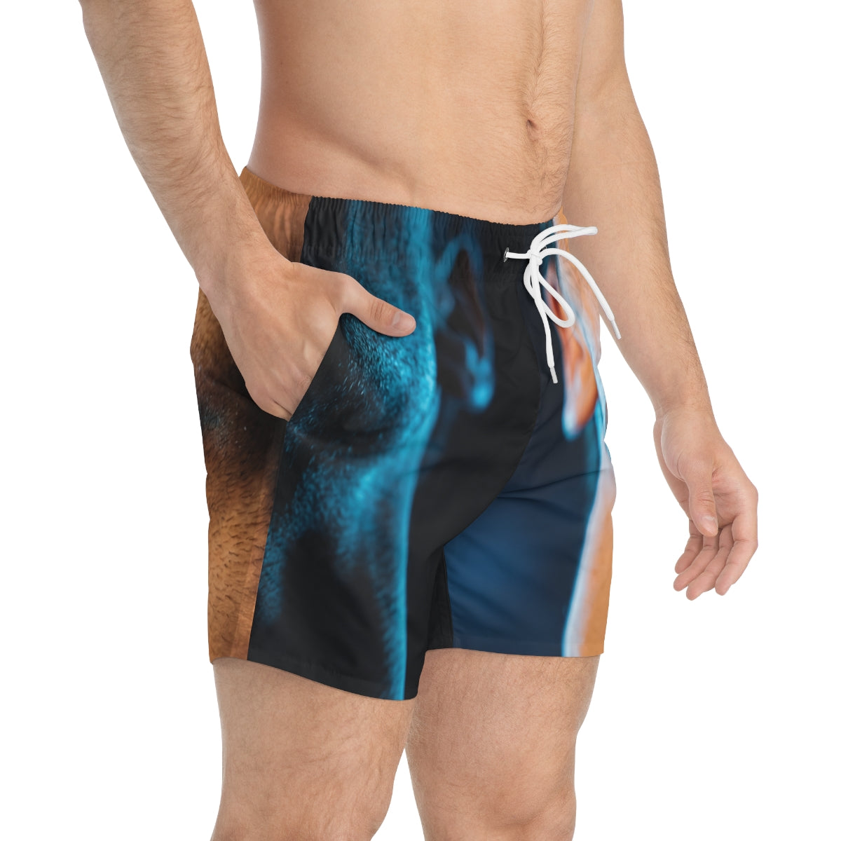 Swim Trunks - Cinematic Neon Noir