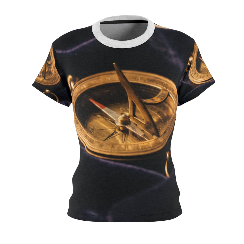 Women's Brass Sundial Cut and Sew Tee