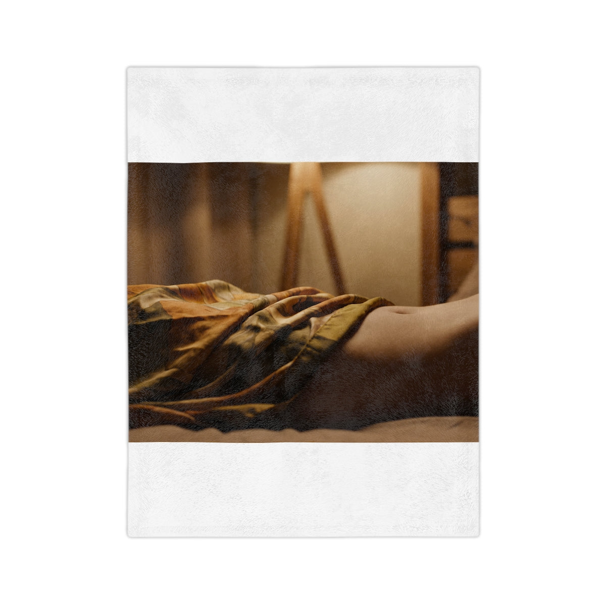 Velveteen Microfiber Blanket - Amber Silk | Echovira Gallery