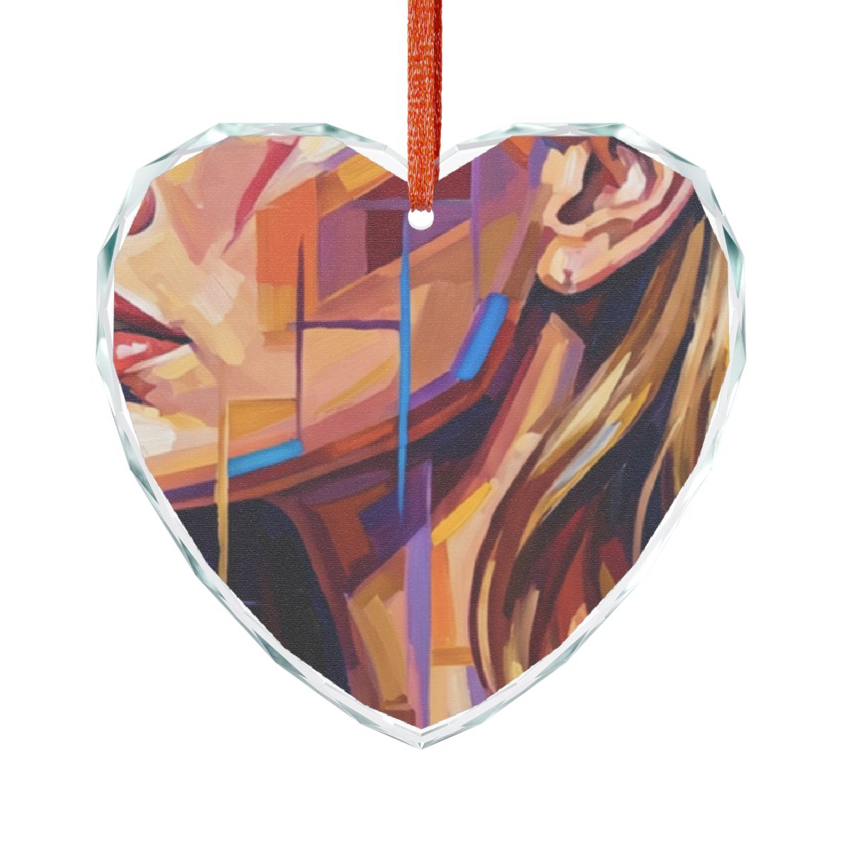 Crystal Glass Ornament - Shattered Elegance | Echovira...
