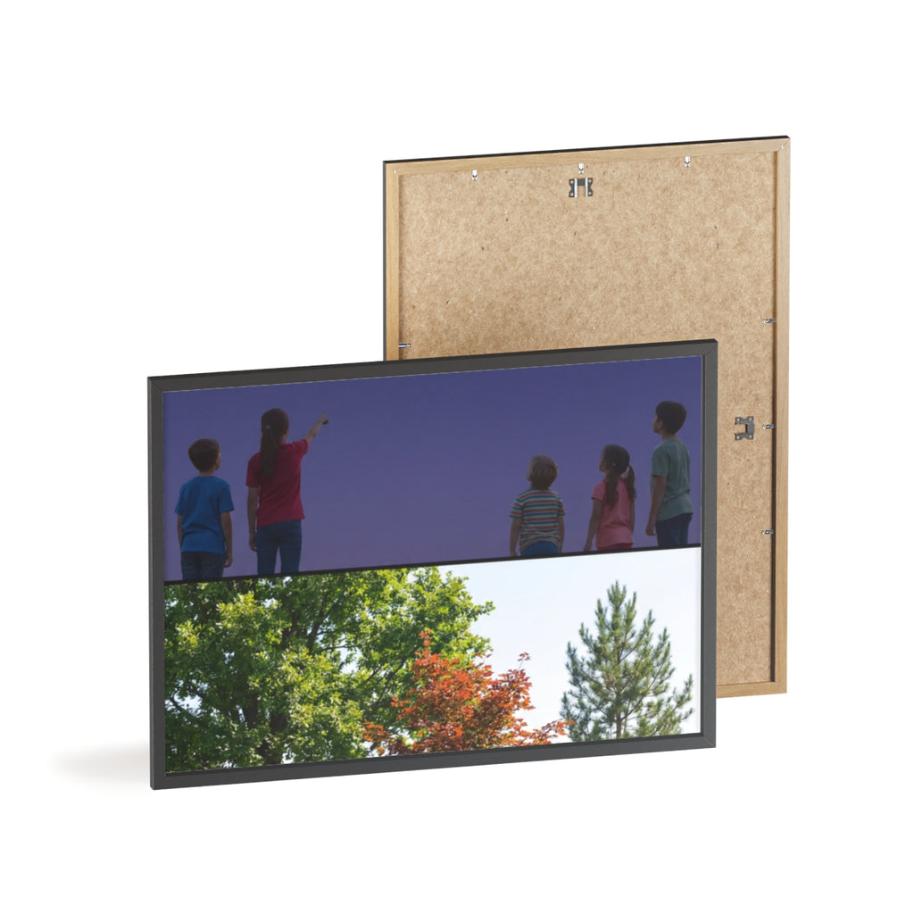 Posters with Wooden Frame - Woodland Explorer