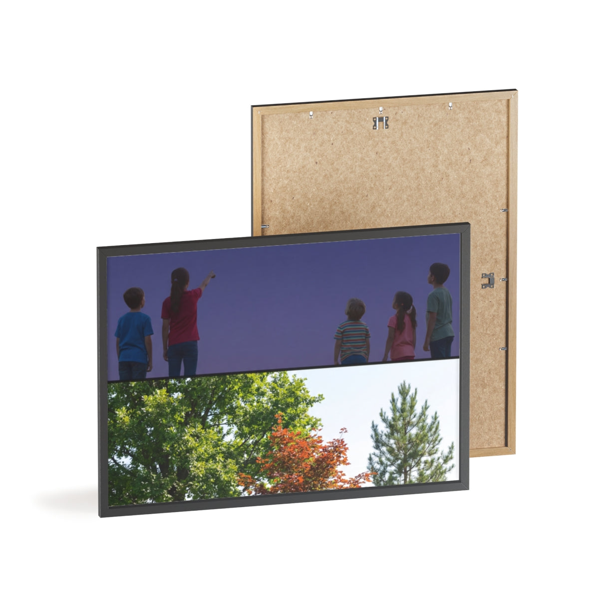 Posters with Wooden Frame - Woodland Explorer