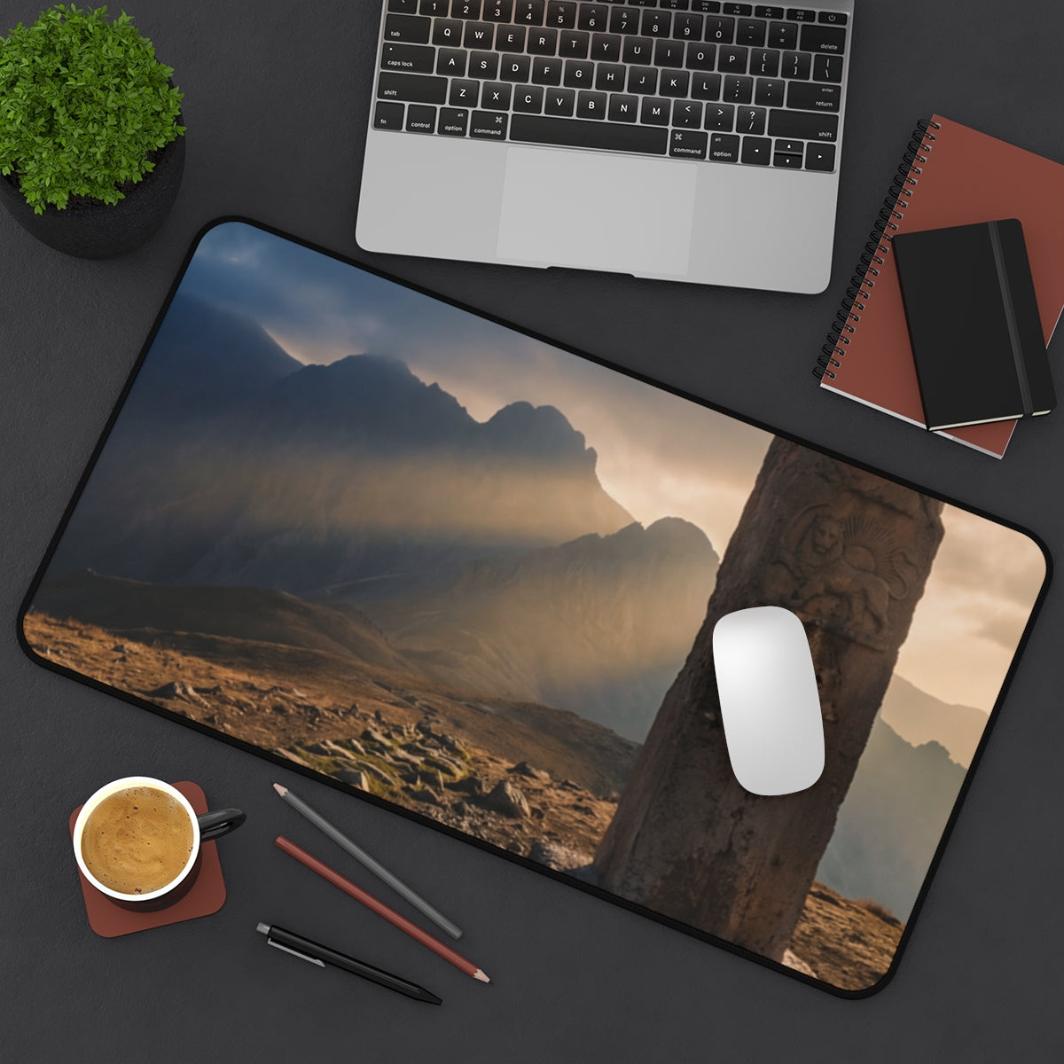 Desk Mat - Ancient Ruins Workspace