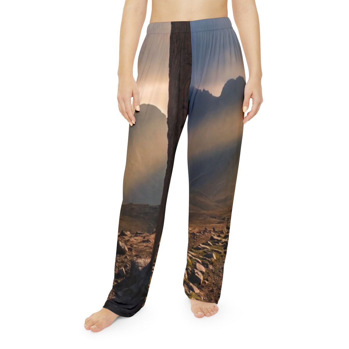 Women's Pajama Pants - Mystic Monolith Ancient Persian... |...