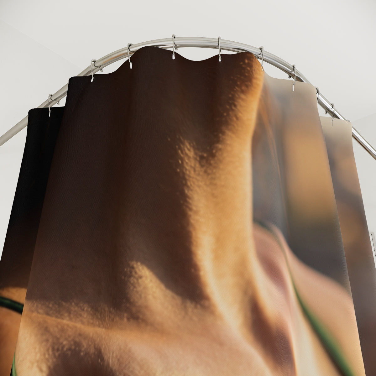 Shower Curtain - Golden Hour Oasis