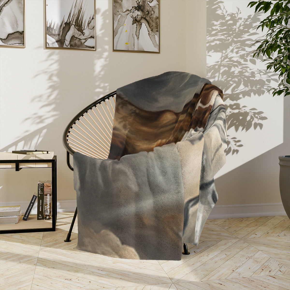 Velveteen Blanket - Baroque Radiance | Echovira Gallery