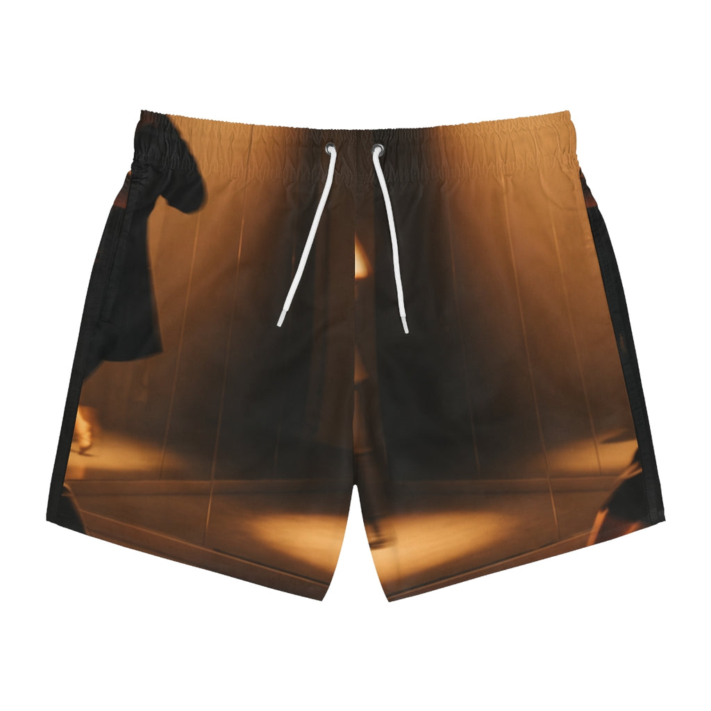 Golden Hour Tango Swim Trunks | Echovira Gallery