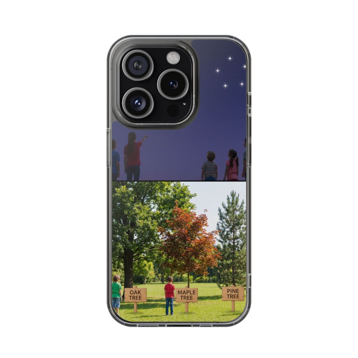 Clear Impact-Resistant Case - Starry Shield