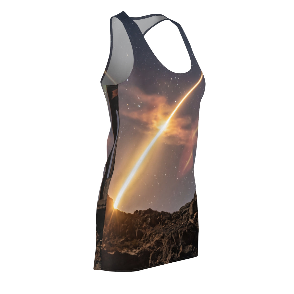 Women's Cut & Sew Racerback Dress - Celestial Arc... |...