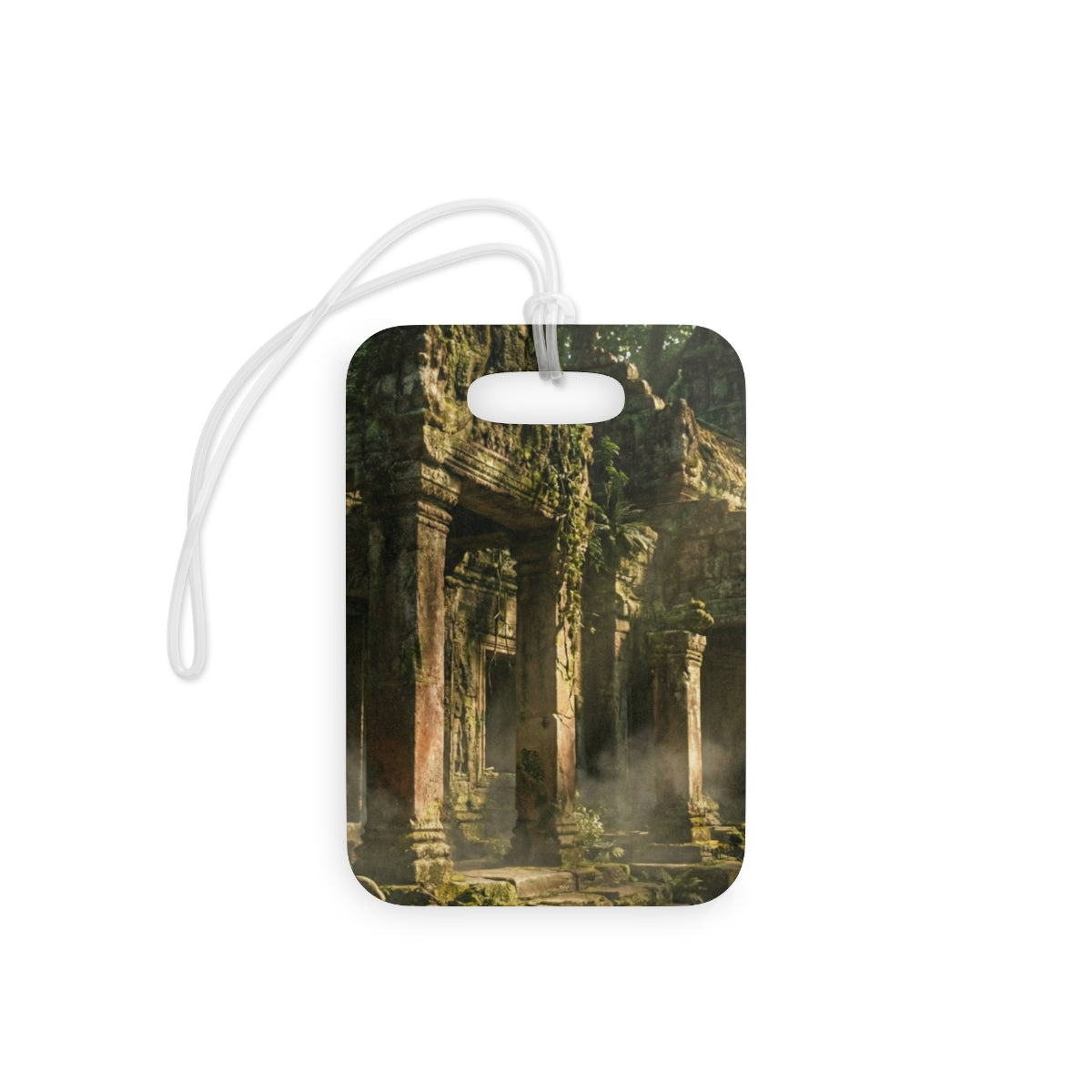 Luggage Tag - Ancient Temple Compass | Echovira Gallery