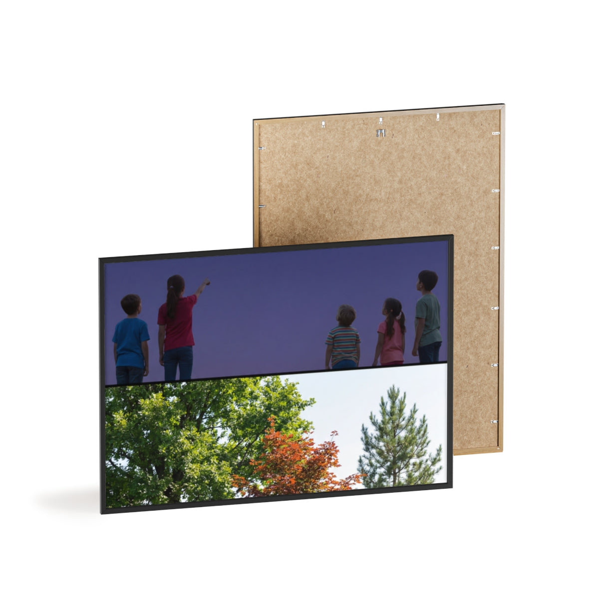 Posters with Wooden Frame - Woodland Explorer