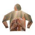 Fashion Hoodie - Golden Rays of Unity Wall Art | Echovira...