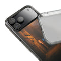 Clear Impact-Resistant Case - Night Alley iPhone Glow |...