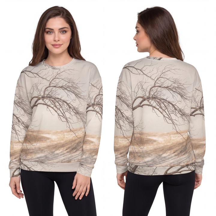 Unisex Sweatshirt - Winter Branch Solitude Landscape