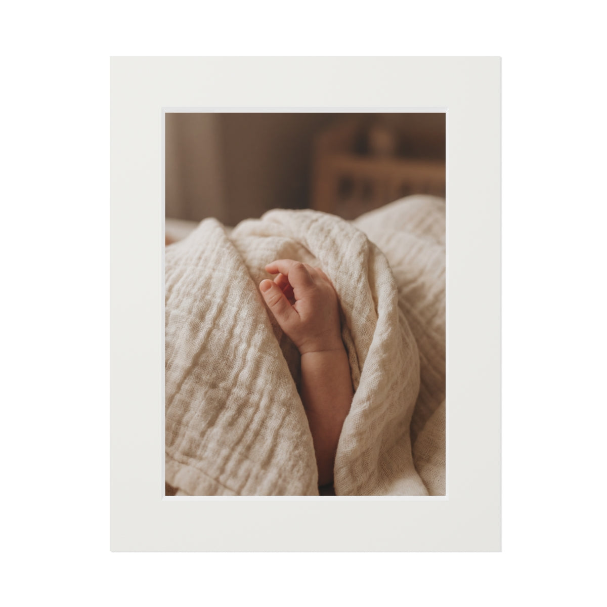 Fine Art Print - Tender Nursery Moment — Portrait