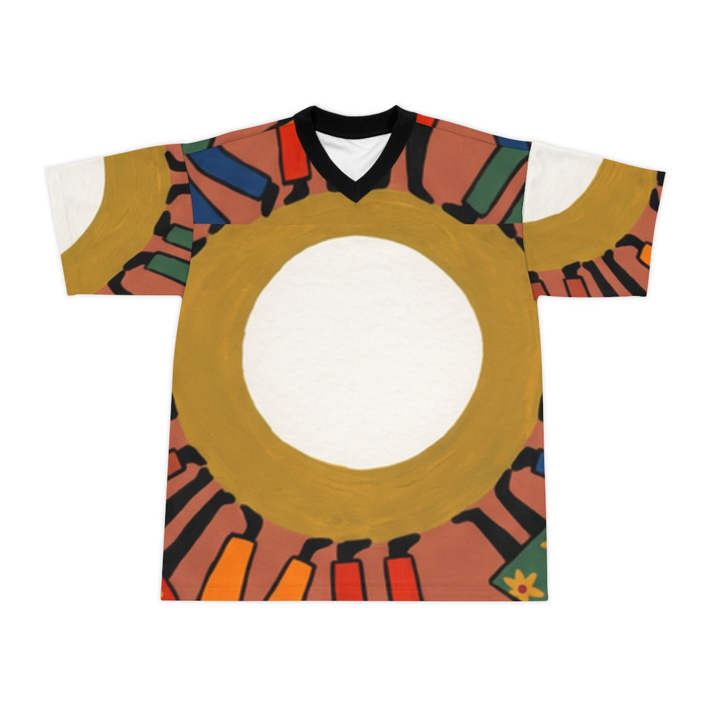 Unisex Football Jersey - Unity Mandala Art | Echovira...