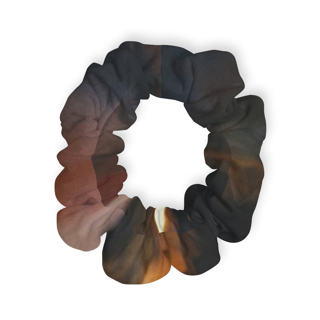 Scrunchie - Amber Iris Reflection Fine Art Print | Echovira...