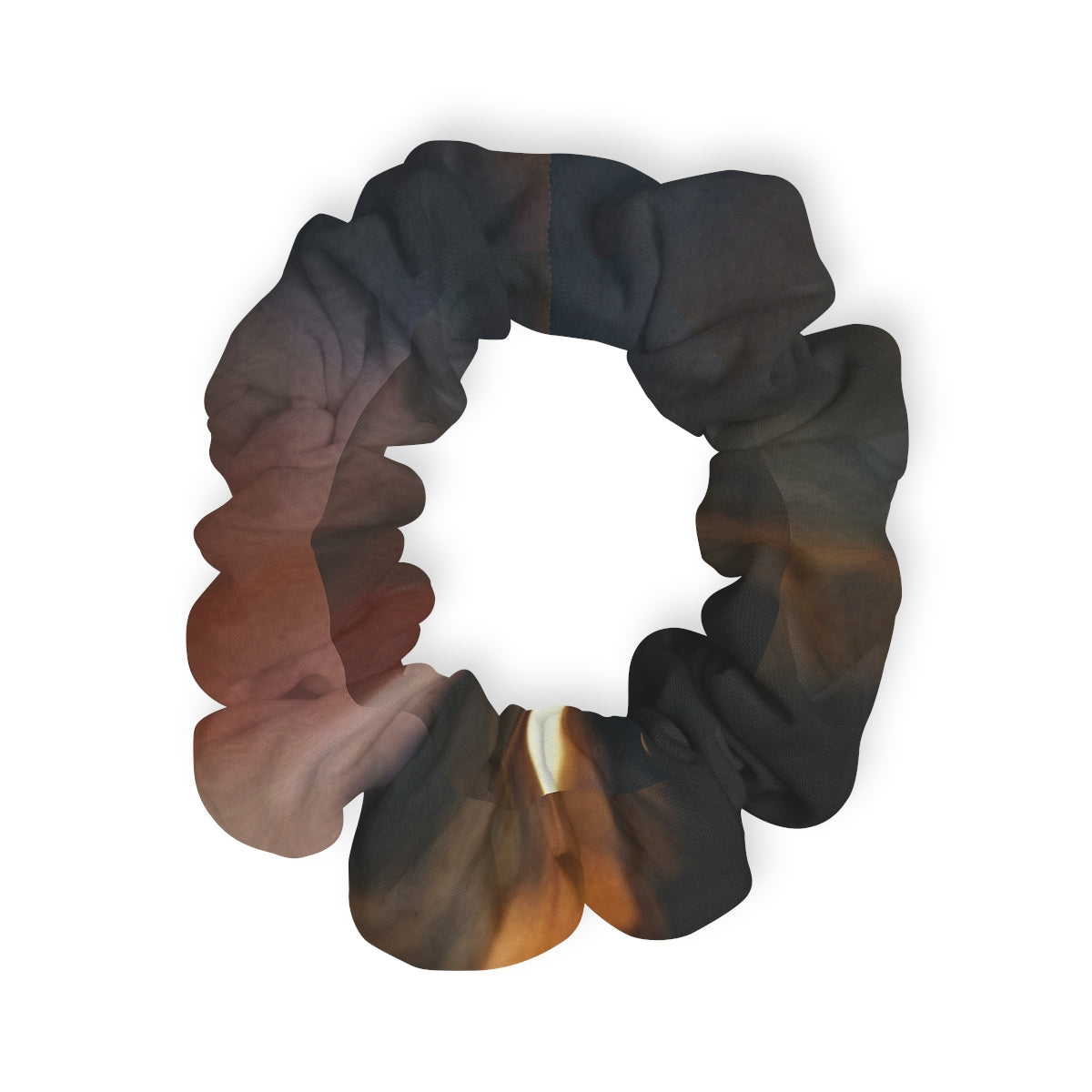 Scrunchie - Amber Iris Reflection Fine Art Print | Echovira...