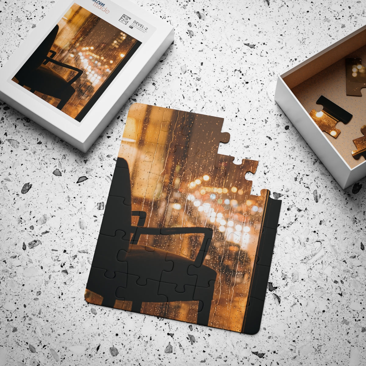 Rainy City Solitude 30-Piece Kids' Puzzle