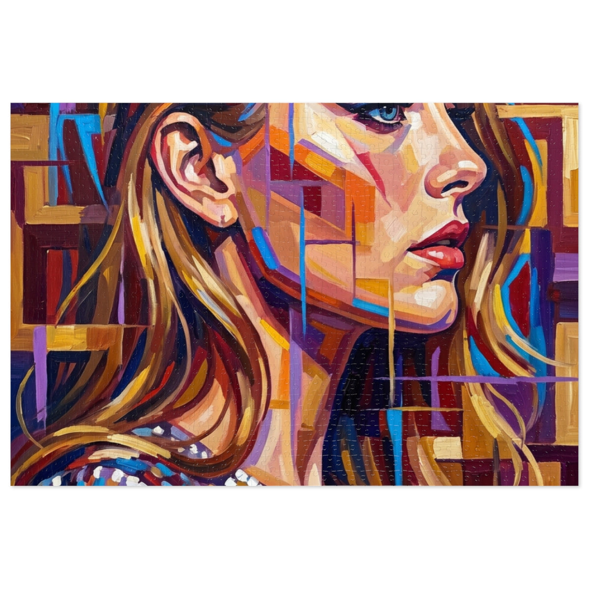 Jigsaw Puzzle with Tin - Shattered Elegance (30, 110, 252......