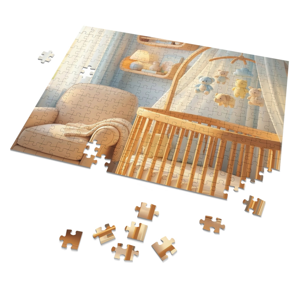 Jigsaw Puzzle with Tin - Dreamy Serene Nursery Art (30, 110...