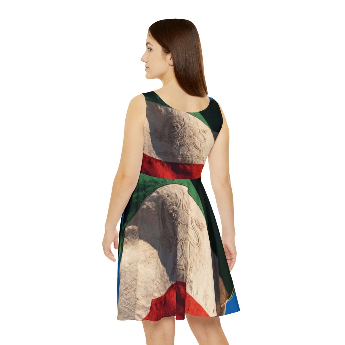 Skater Dress - Vintage Lion & Sun
