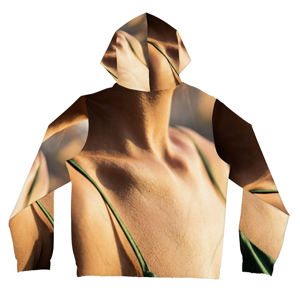 Golden Hour Women's Zip Hoodie - Emerald Sunkissed |...