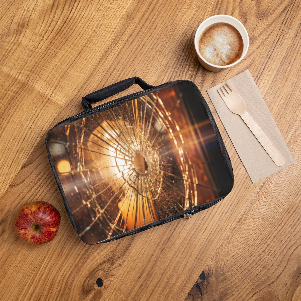 Lunch Bag - Cinematic Amber Glow
